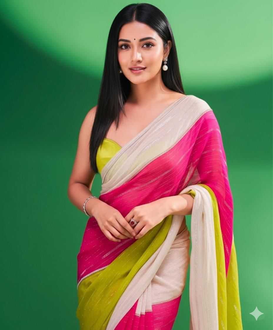 Blooming Georgette Sarees BM26