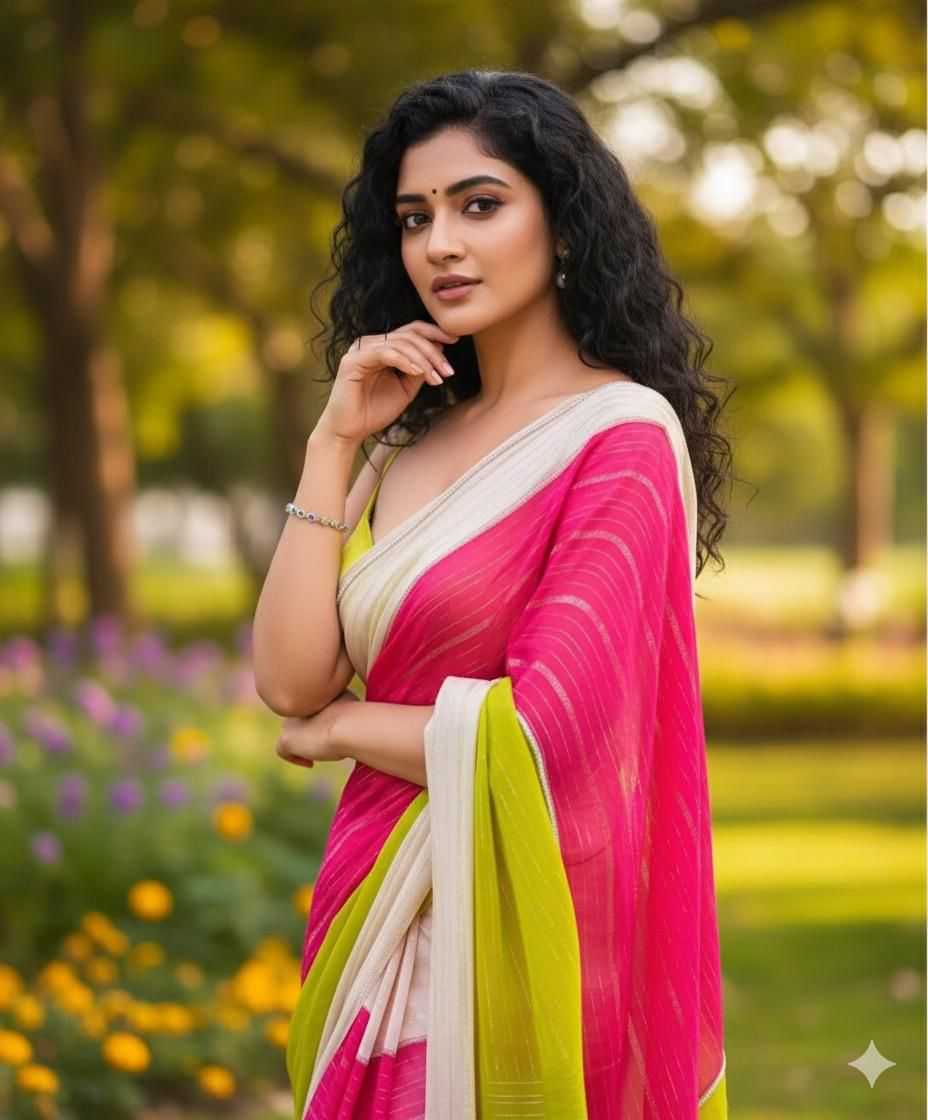 Blooming Georgette Sarees BM26
