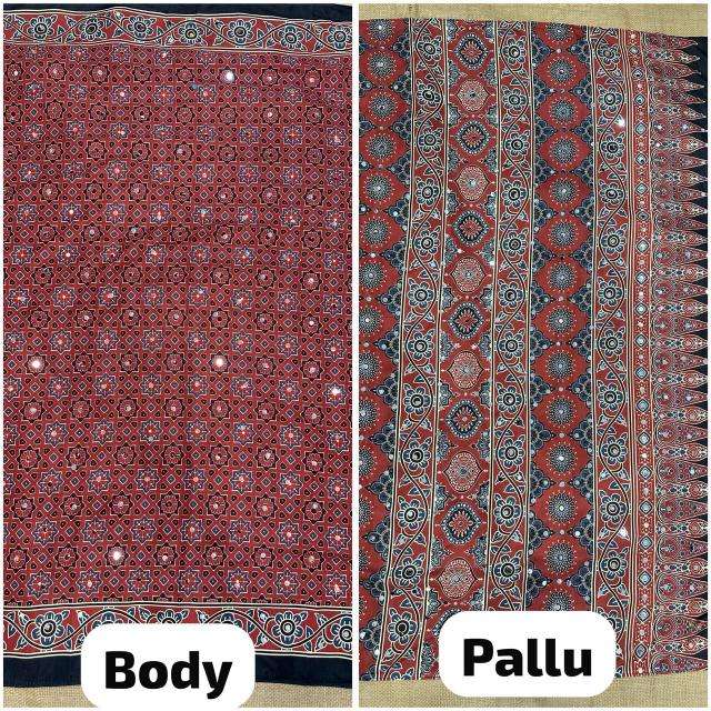 Crepe Silk Sarees - Printed Sarees   BM40