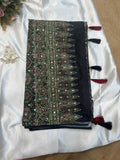 Crepe Silk Sarees - Printed Sarees   BM40