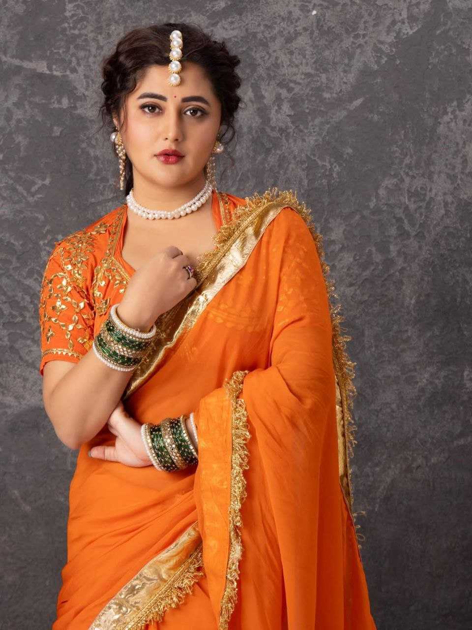 Gota Patti Sarees -  Georgette Sarees BM30