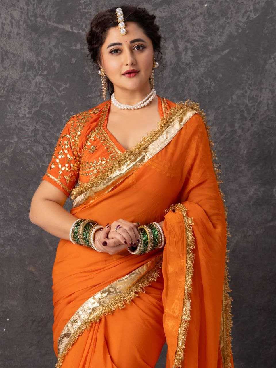 Gota Patti Sarees -  Georgette Sarees BM30