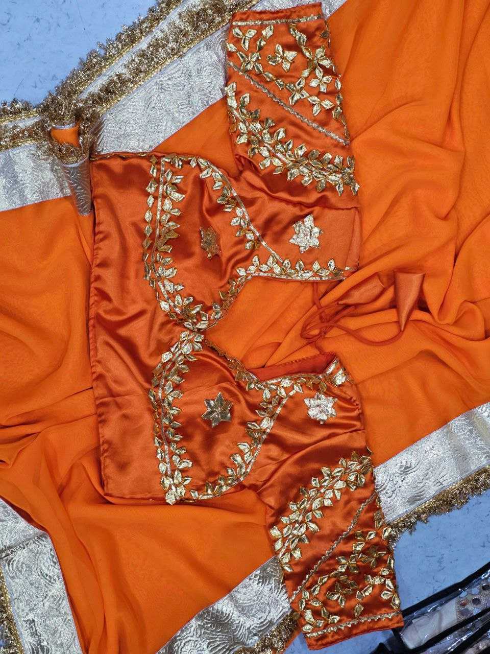 Gota Patti Sarees -  Georgette Sarees BM30