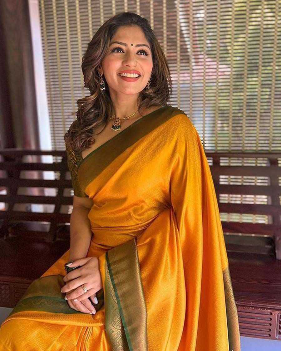 Soft Silk Sarees -  Lichi Silk BM31