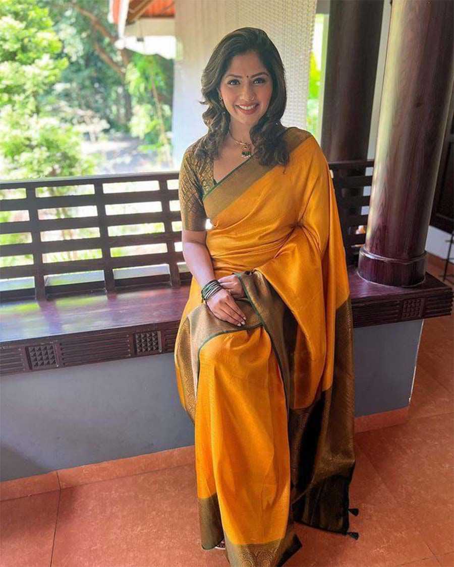 Soft Silk Sarees -  Lichi Silk BM31