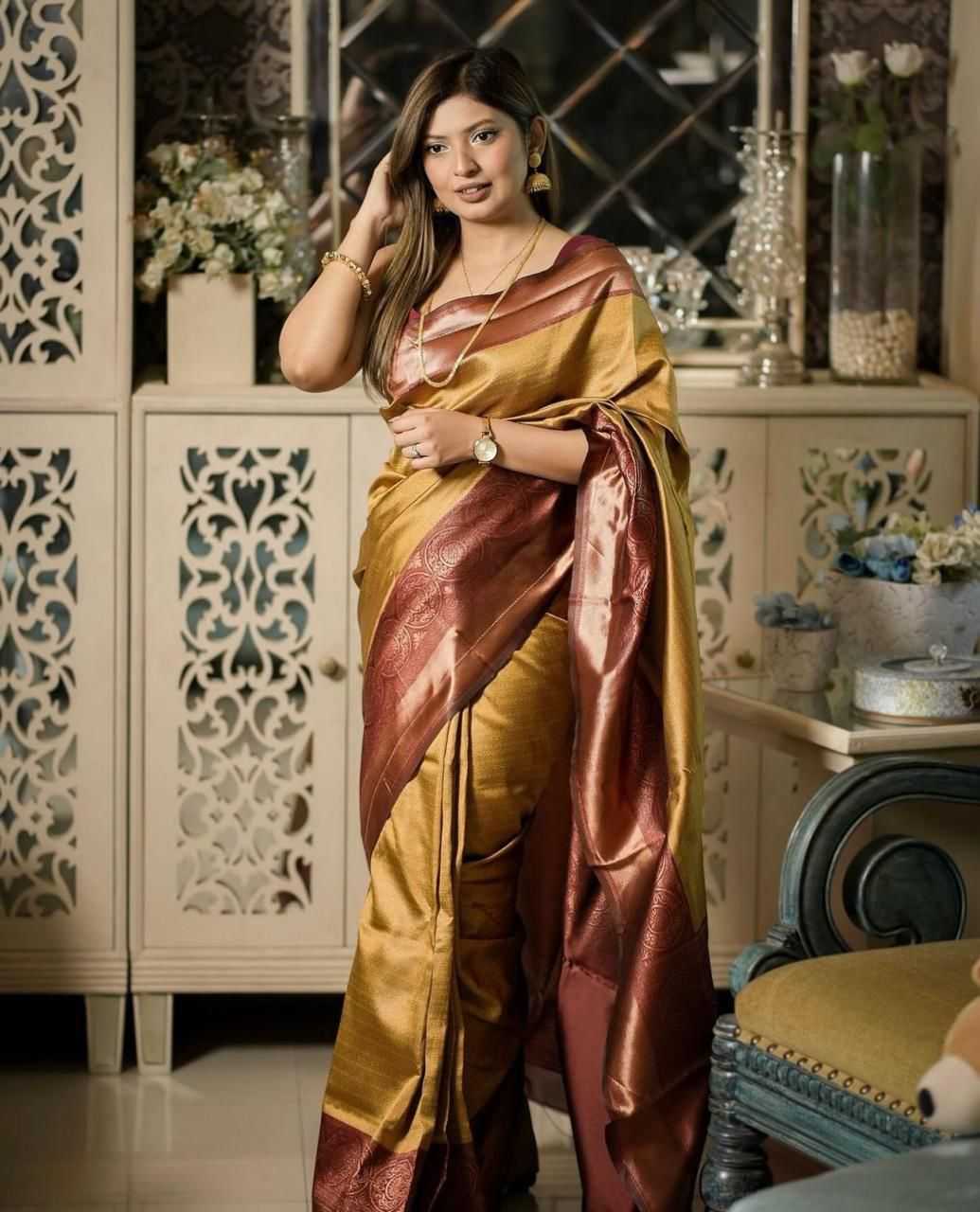 Soft Silk Sarees -  Lichi Silk BM31