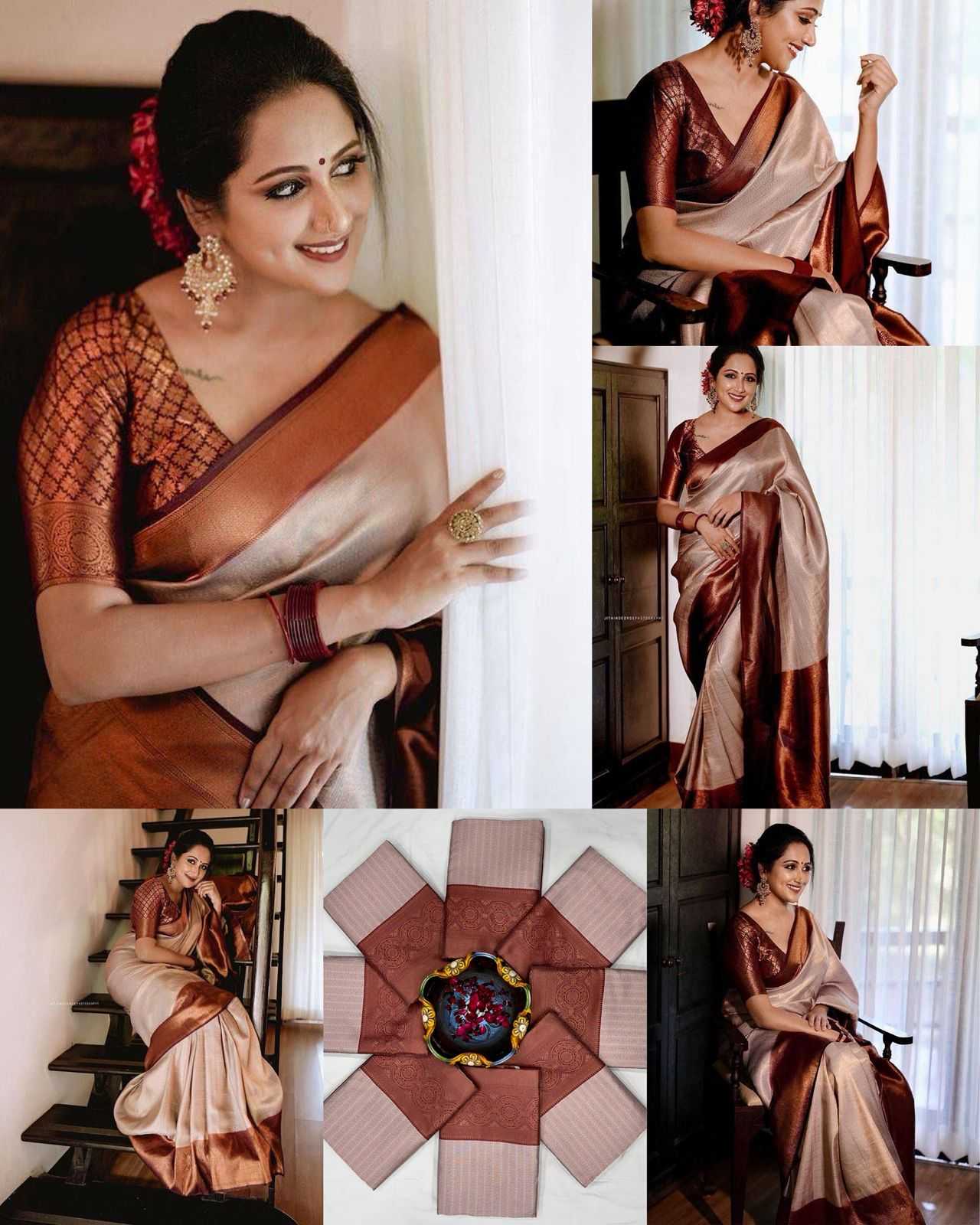 Soft Silk Sarees -  Lichi Silk BM31