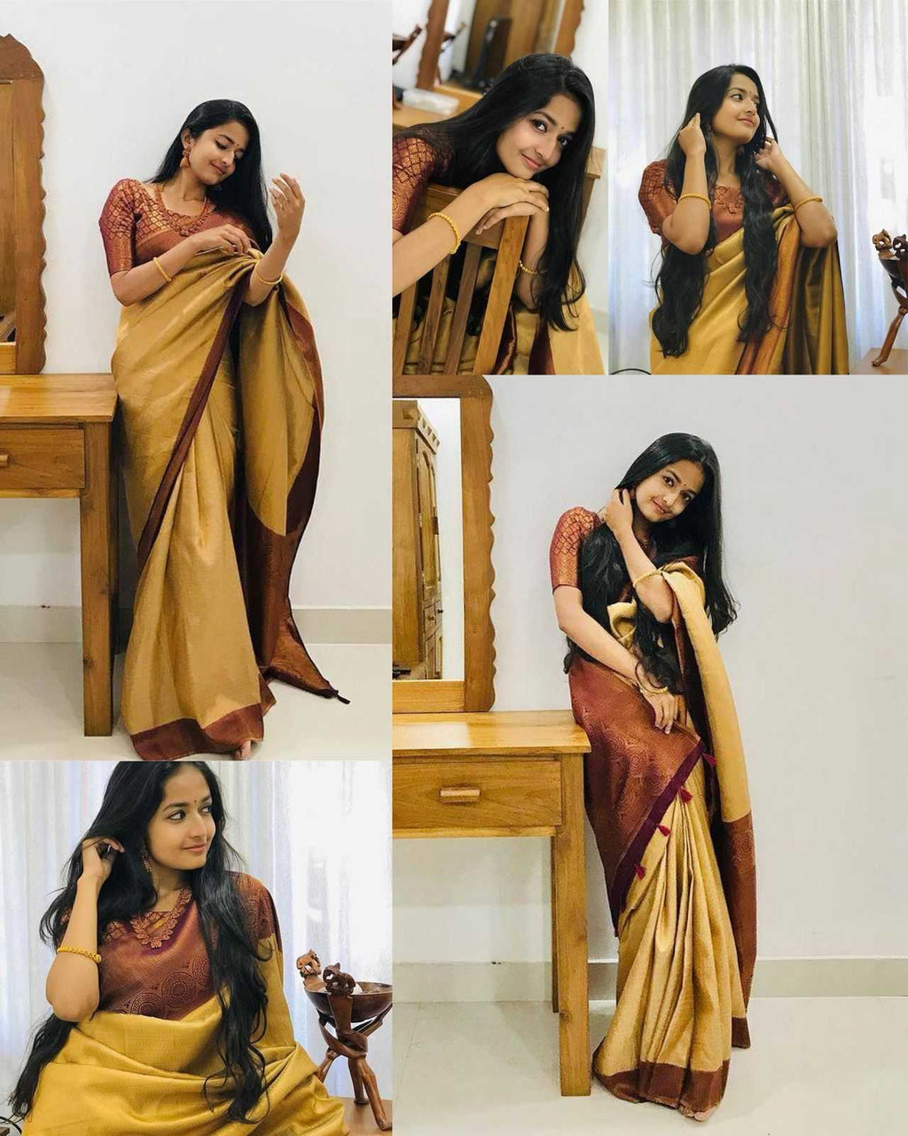 Soft Silk Sarees -  Lichi Silk BM31