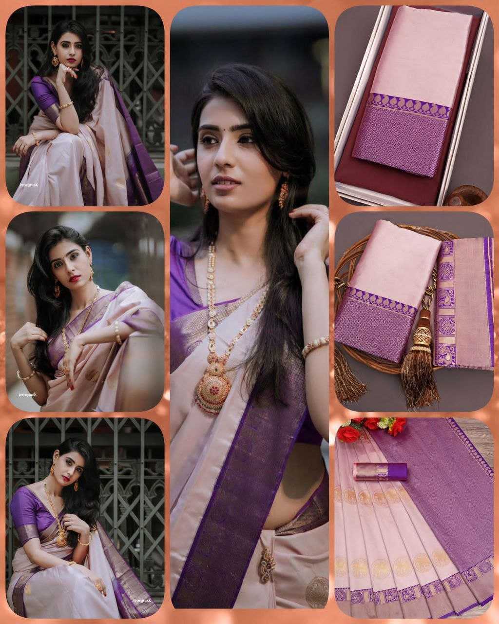 Soft Silk Sarees -  Lichi Silk BM32