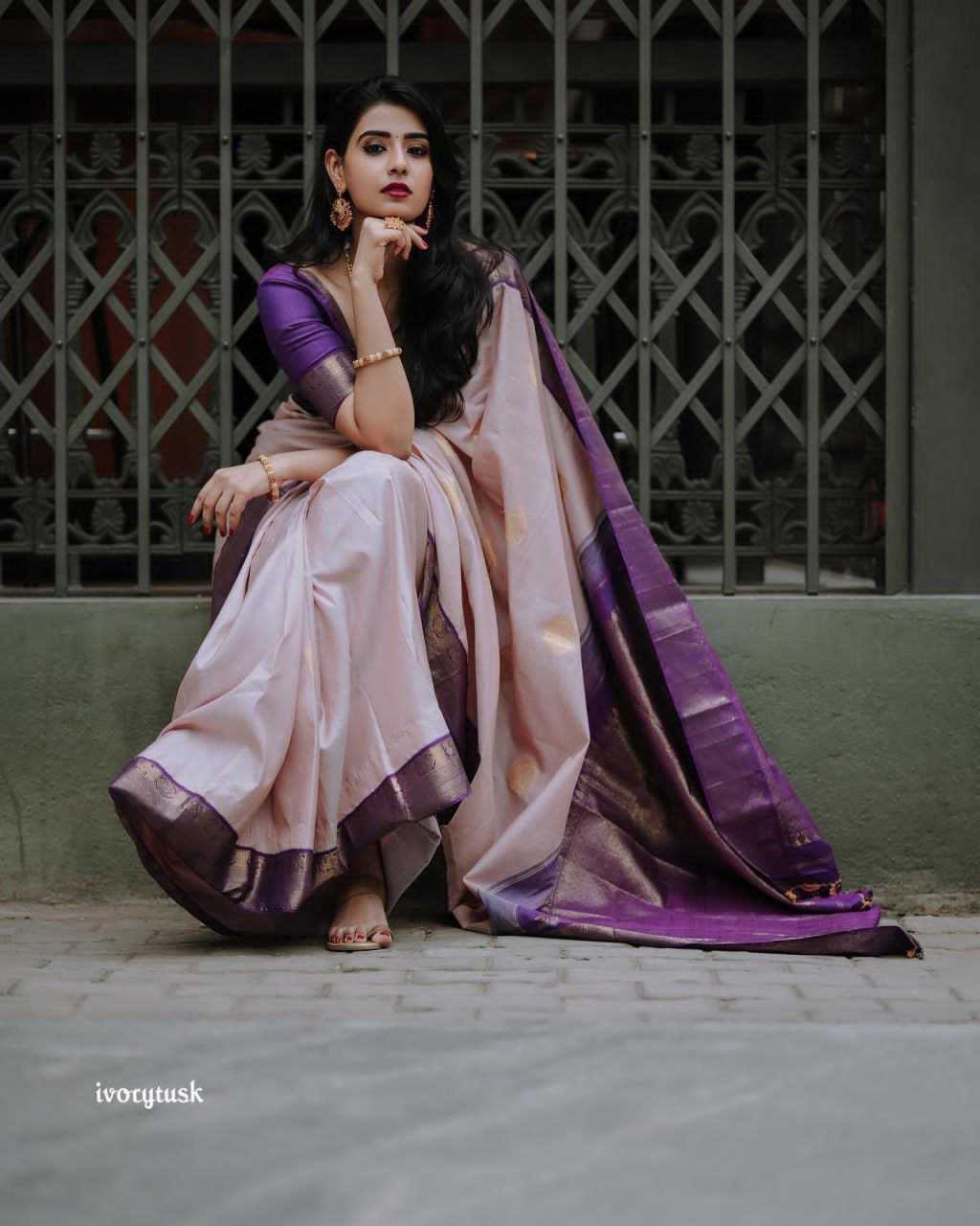 Soft Silk Sarees -  Lichi Silk BM32