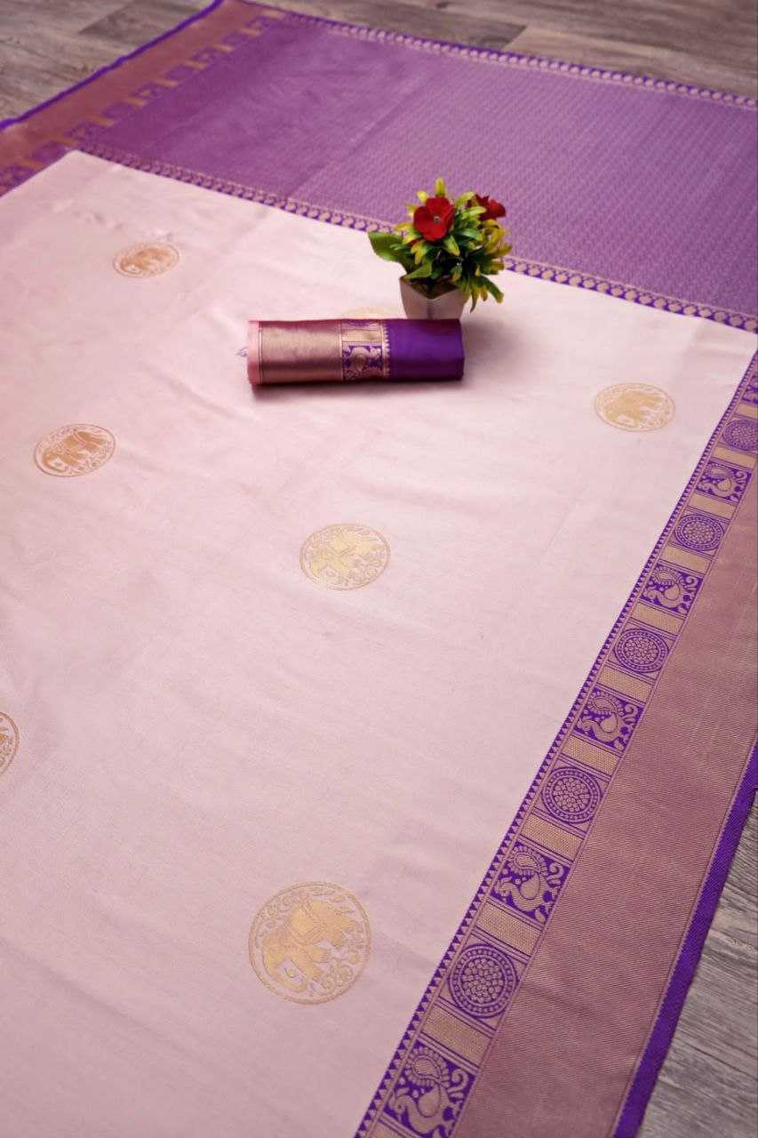 Soft Silk Sarees -  Lichi Silk BM32