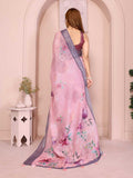 Printed Sarees - Cotton Linen Sarees BM49
