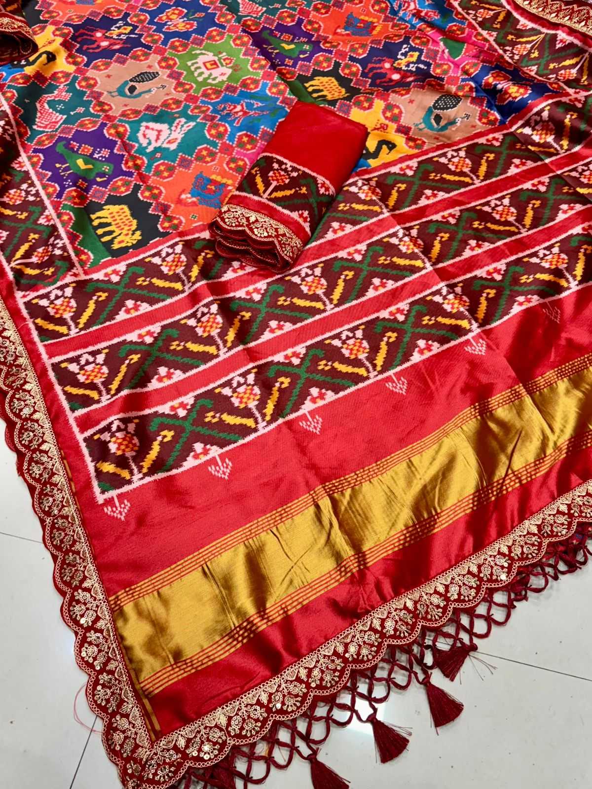 Patola Silk Sarees BM22