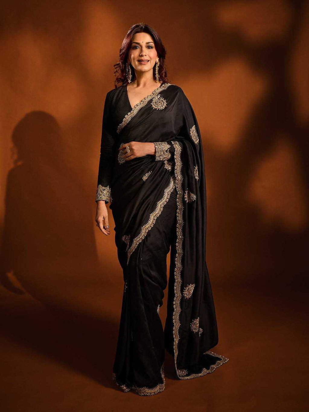 Rangoli Silk -  Cutwork Saree Silk  BM35