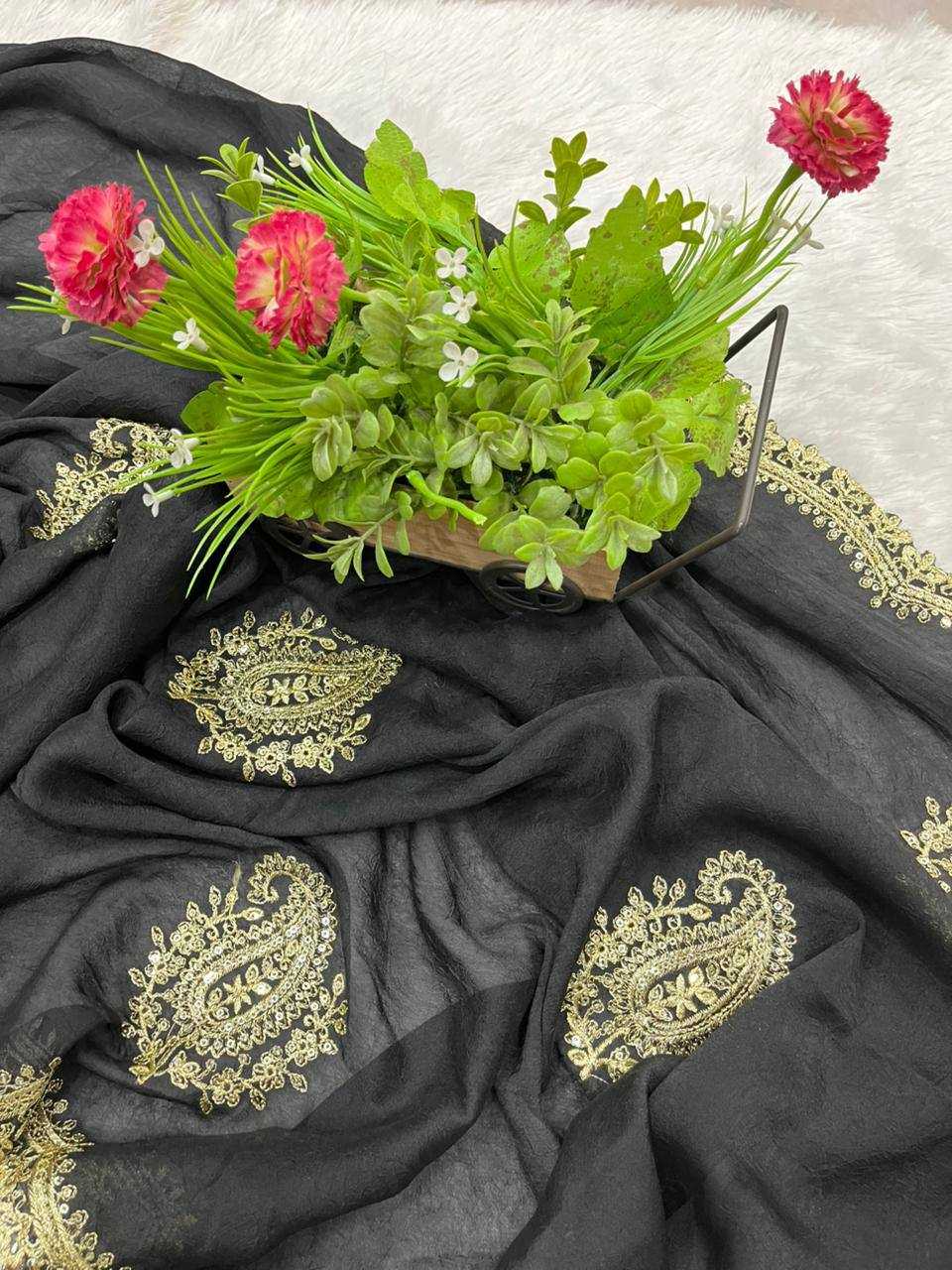 Rangoli Silk -  Cutwork Saree Silk  BM35