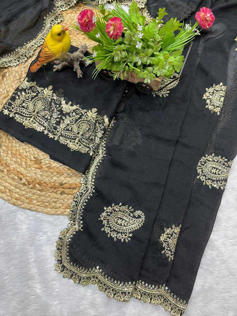 Rangoli Silk -  Cutwork Saree Silk  BM35