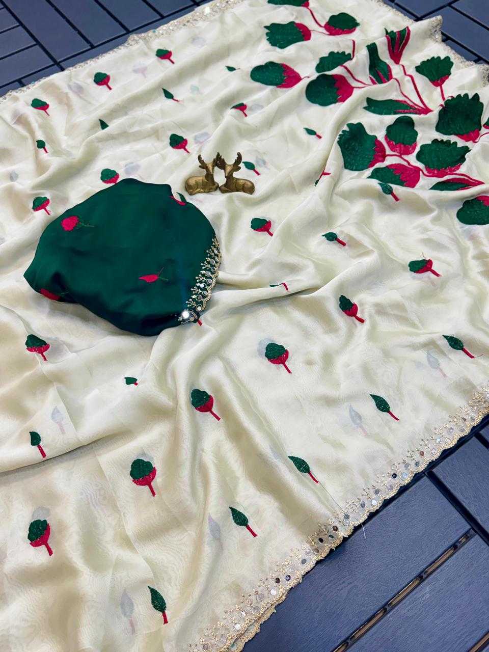 Ynf Rangoli Silk saree BM11