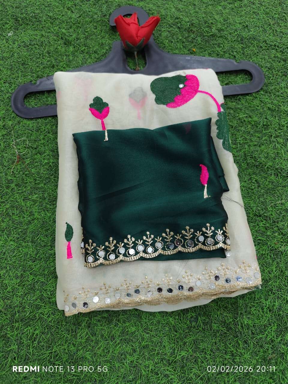 Ynf Rangoli Silk saree BM11