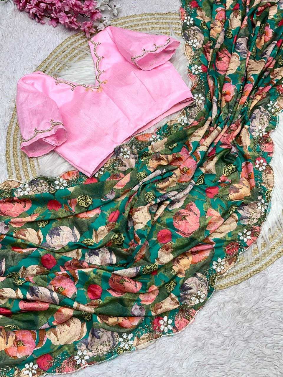 Soft Chinon Saree Bollywood BM15