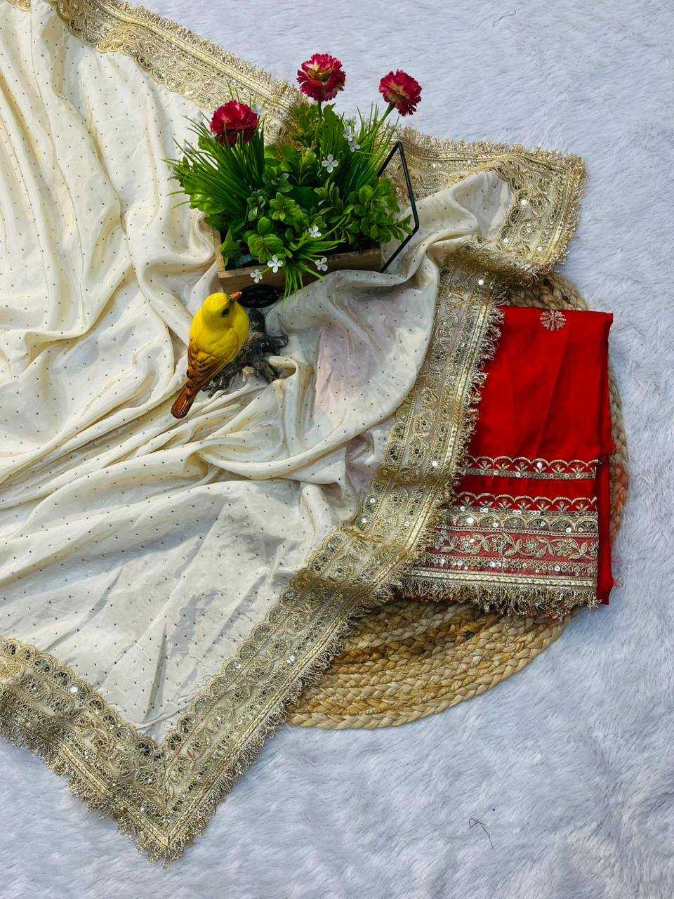 Embroidered Sarees -  Soft Smooth  BM34