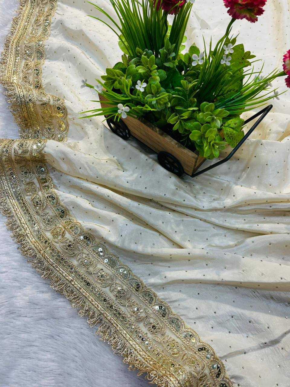Embroidered Sarees -  Soft Smooth  BM34