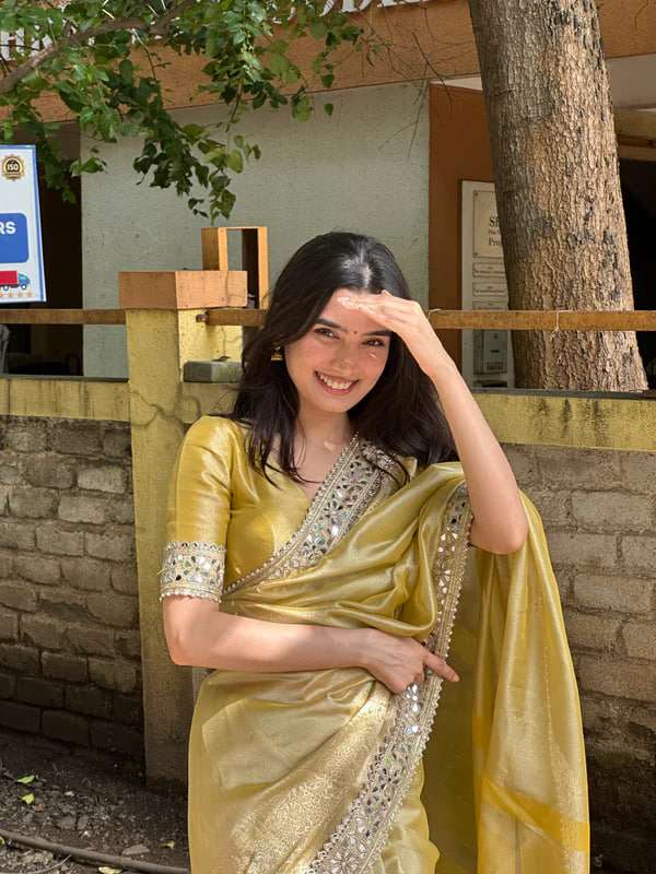Soft Tissue Organza Sarees BM20