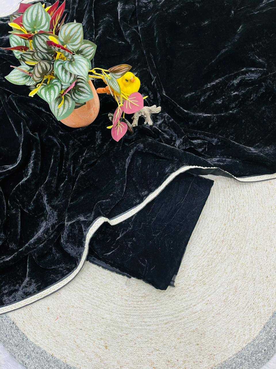 Velvet Sarees -  Party Wear BM33