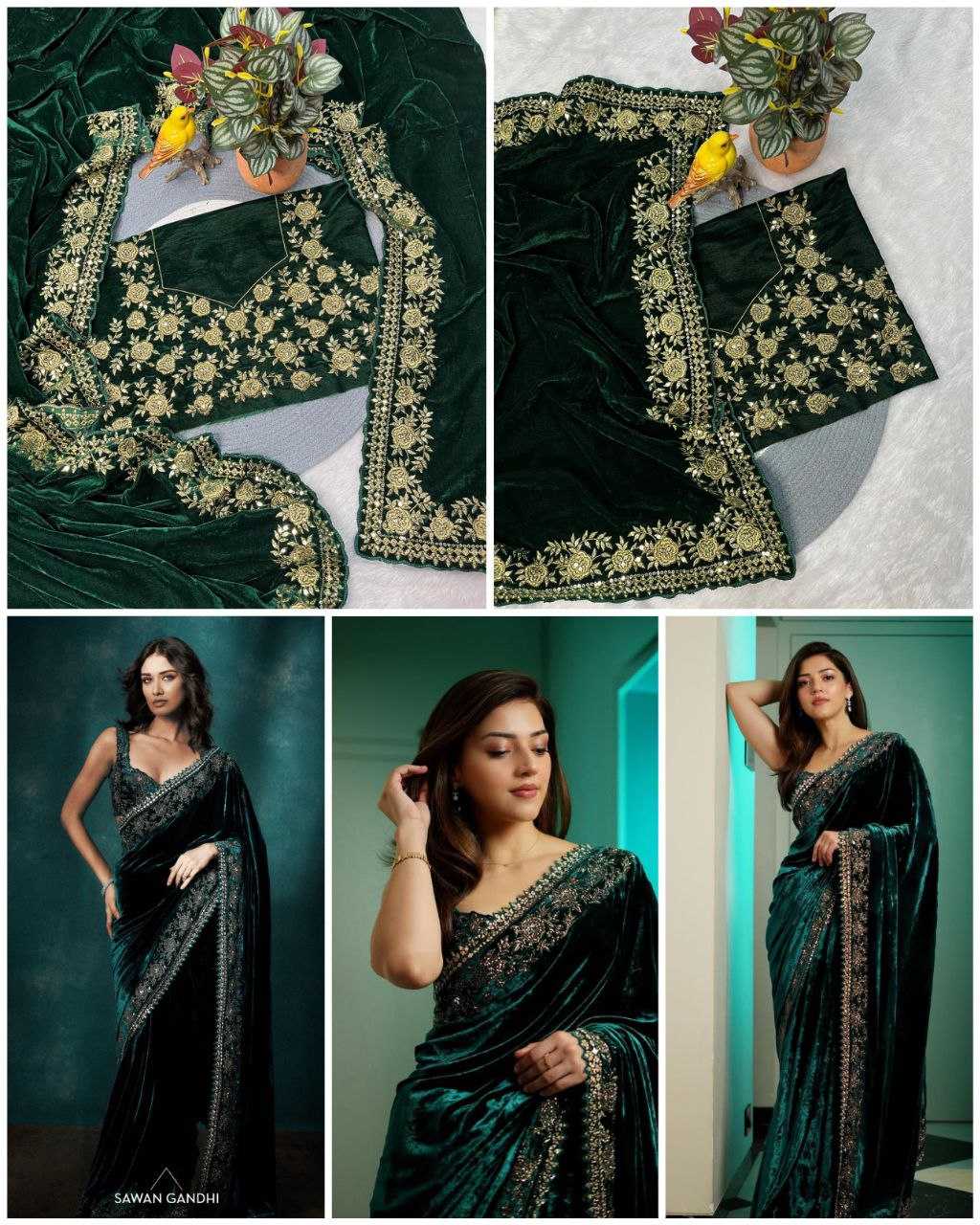Viscose Saree Bollywood BM16